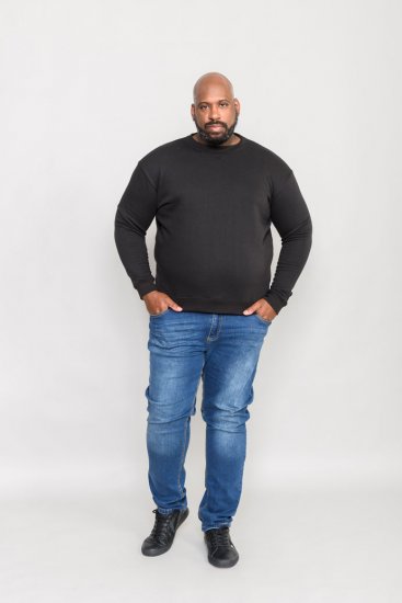 Rockford Sweat Trøje Sort - Trøjer og hættetrøjer - Trøjer og Hættetrøjer i store størrelser - 2XL-14XL