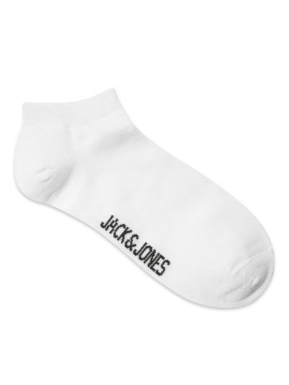 Jack & Jones Basic Bambusankelstrømper Hvid 5-pak - Undertøj og badetøj - Badetøj og Undertøj i store størrelser 