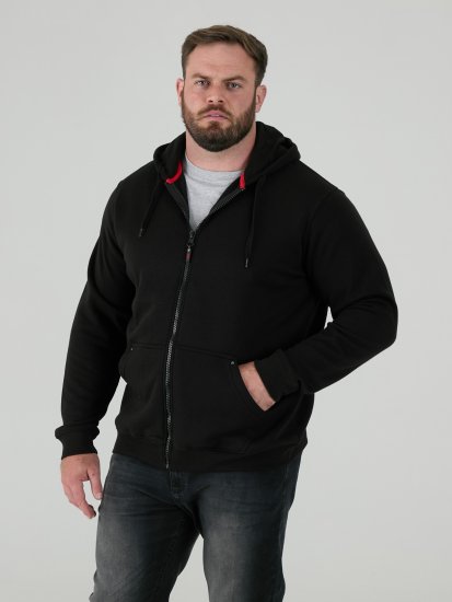 D555 Cantor Hættetrøje Sort - Trøjer og hættetrøjer - Trøjer og Hættetrøjer i store størrelser - 2XL-14XL