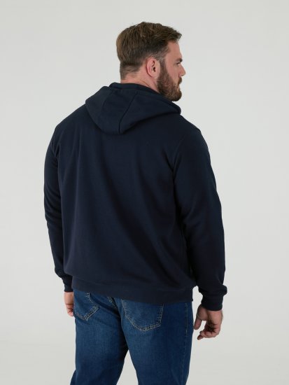 D555 Cantor Hættetrøje Mørkeblå - Trøjer og hættetrøjer - Trøjer og Hættetrøjer i store størrelser - 2XL-14XL