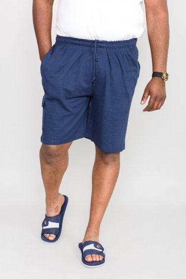 D555 John "Lightweight" Træningsshorts Mørkeblå - Joggingbukser og shorts - Sweatpants og Sweatshorts 2XL-12XL