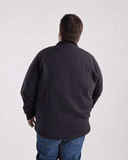 Motley Denim London Sweatshirt Black - Trøjer og hættetrøjer - Trøjer og Hættetrøjer i store størrelser - 2XL-14XL