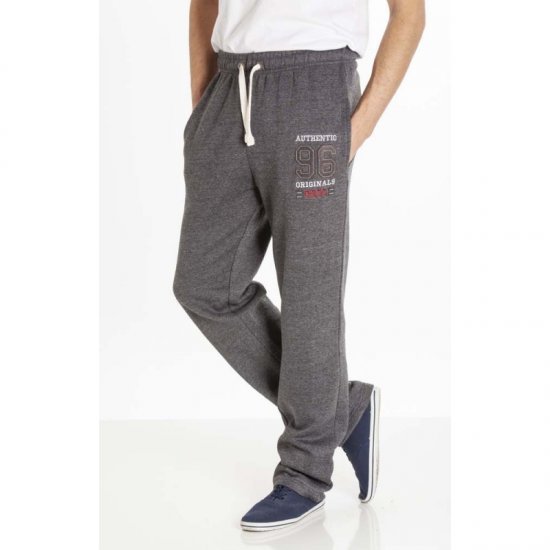 D555 Portland Sweatpants Charcoal - Joggingbukser og shorts - Sweatpants og Sweatshorts 2XL-12XL