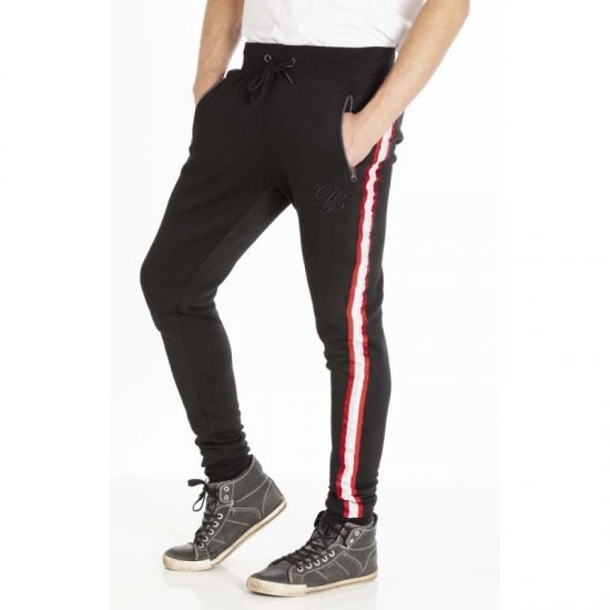 D555 Virginia Sweatpants Black - Joggingbukser og shorts - Sweatpants og Sweatshorts 2XL-12XL