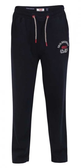 D555 Saltash-1 Embroidery And Print Jogger - Joggingbukser og shorts - Sweatpants og Sweatshorts 2XL-12XL