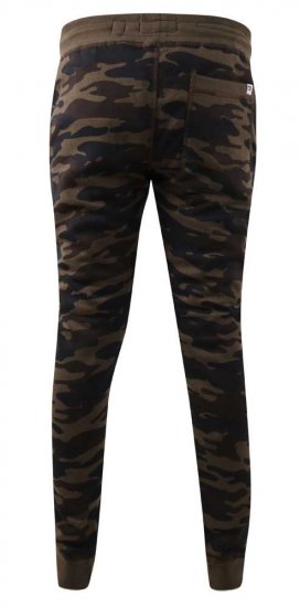 D555 Lambeth AOP Camo Cuffed Sweatpants - Joggingbukser og shorts - Sweatpants og Sweatshorts 2XL-12XL