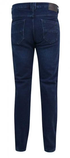 D555 Putney 1959 fit Super Stretch Jeans Dark Wash - Jeans og bukser - Herrejeans og bukser i store størrelser W40-W70