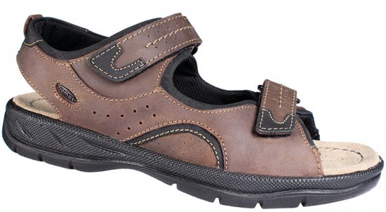 Jomos 503606 Sandals Dark Brown - Herresko 40-52 - Herresko og sneakers str. 40-52