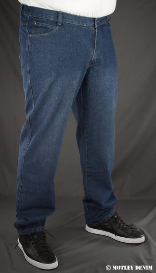 Allsize 220 Blue - Jeans og Bukser - Herrejeans i store størrelser W40-W70