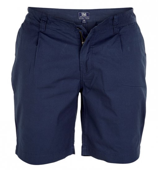 Duke Lamont Shorts Navy - Shorts - Shorts i store størrelser - W40-W60