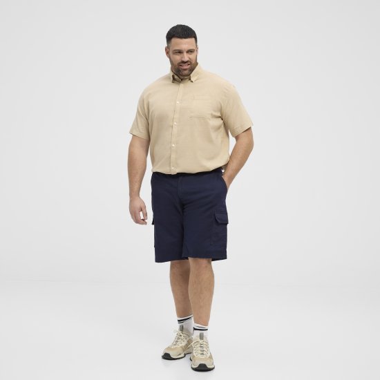 North Latitude 51133 cargoshorts marineblå - Shorts - Shorts i store størrelser - W40-W60