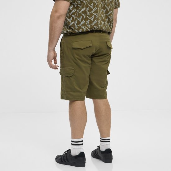 North Latitude 51133 cargoshorts armégrøn - Shorts - Shorts i store størrelser - W40-W60