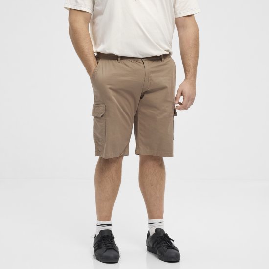 North Latitude 51133 cargoshorts mørk sand - Shorts - Shorts i store størrelser - W40-W60