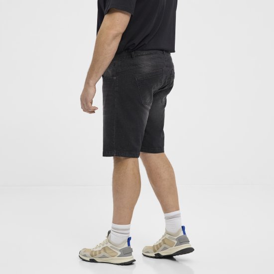 North Latitude 51336 denimshorts sort - Shorts - Shorts i store størrelser - W40-W60