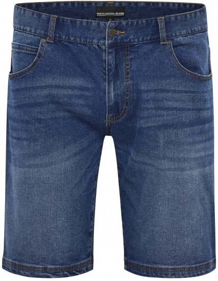 North Latitude 51336 denimshorts blå - Shorts - Shorts i store størrelser - W40-W60