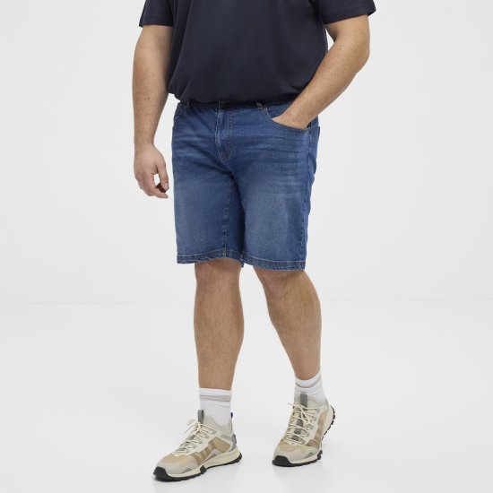 North Latitude 51336 denimshorts blå - Shorts - Shorts i store størrelser - W40-W60