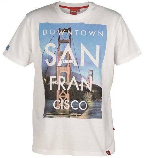 D555 Downtown T-shirt - T-shirts - T-shirts i store størrelser - 2XL-14XL