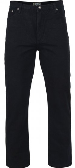 Kam Jeans 150-Jeans Black TALL SIZES - HERRETØJ MT-6XLT - Tøj til høje mænd