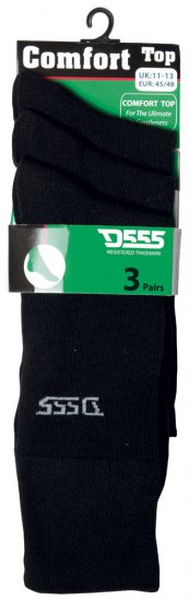 D555 Spark Socks 3-Pack - Undertøj og Badetøj - Badetøj og Undertøj i store størrelser 