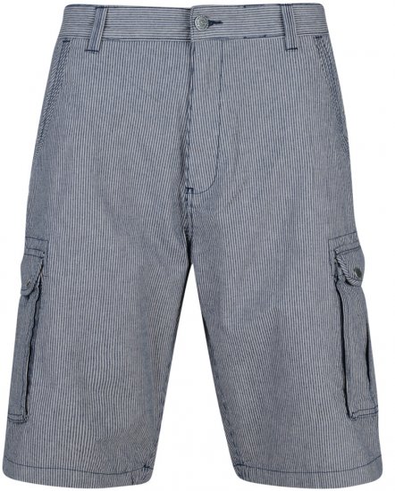Kam Jeans 384 Stripe Shorts - Shorts - Shorts i store størrelser - W40-W60