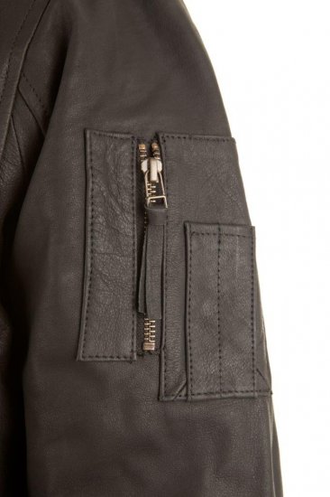 Woodland Aviator Læderjakke Brun - Jakker - Jakker i store størrelser, 2XL- 12XL