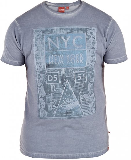 D555 Kelsey T-shirt - T-shirts - T-shirts i store størrelser - 2XL-14XL