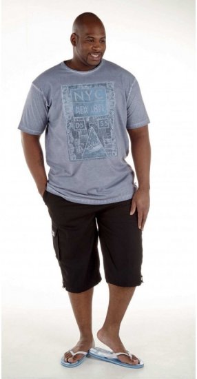 D555 Kelsey T-shirt - T-shirts - T-shirts i store størrelser - 2XL-14XL