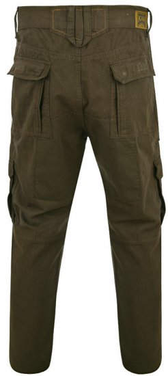 Kam Jeans Cargobukser Khaki - Jeans og bukser - Herrejeans og bukser i store størrelser W40-W70