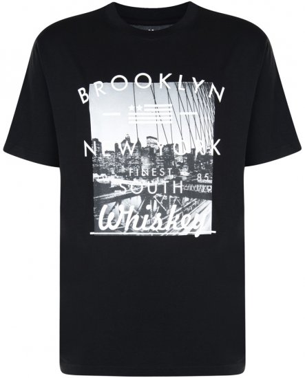 Kam Jeans Brooklyn T-shirt - T-shirts - T-shirts i store størrelser - 2XL-8XL