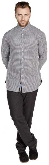 D555 Garret Shirt With Contrast Details - Skjorter - Skjorter til store mænd 2XL- 8XL