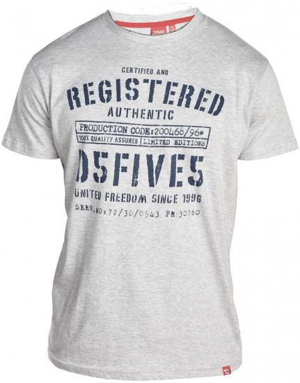 D555 WARWICK Long Sleeve Shirt & T-shirt Combo - Skjorter - Skjorter til store mænd 2XL- 8XL