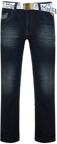 Kam Jeans Hugo-Belted Fashion Jeans - Jeans og Bukser - Herrejeans i store størrelser W40-W70