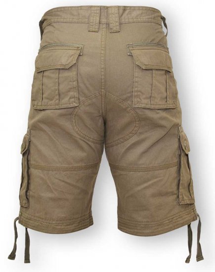 D555 Jarrod Cargo Short Khaki - Shorts - Shorts i store størrelser - W40-W60