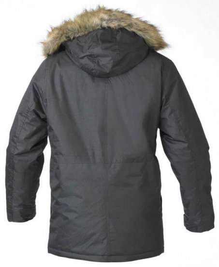 D555 Lovett Parka Dark Khaki - Jakker - Jakker i store størrelser, 2XL- 12XL