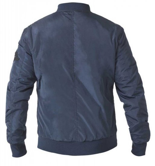 D555 Pedro Bomber Jacket Navy - Jakker - Jakker i store størrelser, 2XL- 12XL