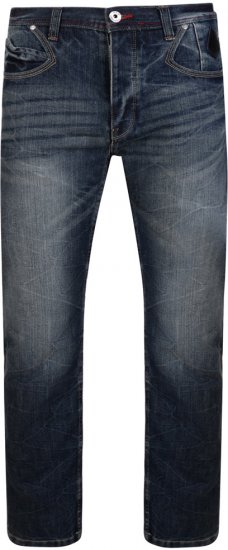 Kam Jeans Ramires Dark - Jeans og Bukser - Herrejeans i store størrelser W40-W70