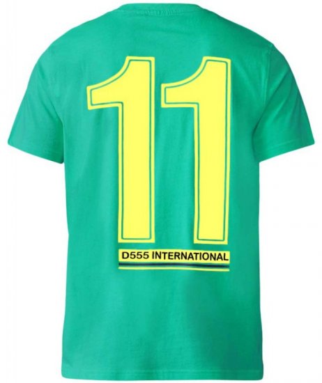 D555 Ricardo T-shirt Green - T-shirts - T-shirts i store størrelser - 2XL-14XL