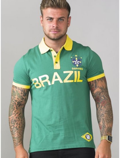 D555 Silva Polo Green - Polotrøjer - Polotrøjer 2XL-8XL