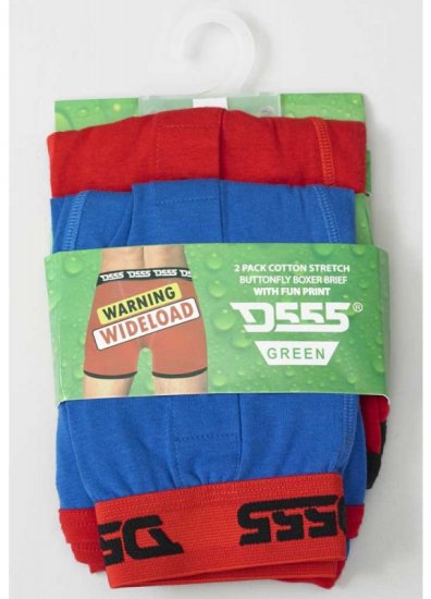 D555 Novelty Boxershorts 2-pack - Undertøj og badetøj - Badetøj og Undertøj i store størrelser