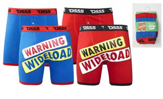 D555 Novelty Boxershorts 2-pack - Undertøj og badetøj - Badetøj og Undertøj i store størrelser