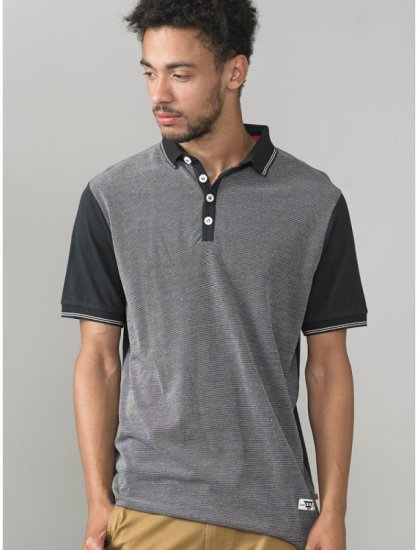 D555 Cecil Polo Black - Polotrøjer - Polotrøjer 2XL-8XL