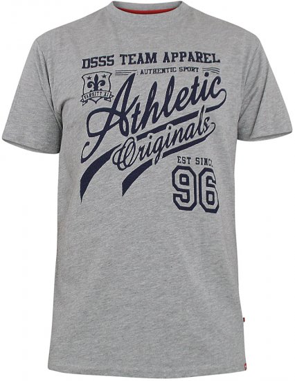 D555 Liberty Short Sleeve Shirt & T-shirt Combo - Skjorter - Skjorter til store mænd 2XL- 8XL