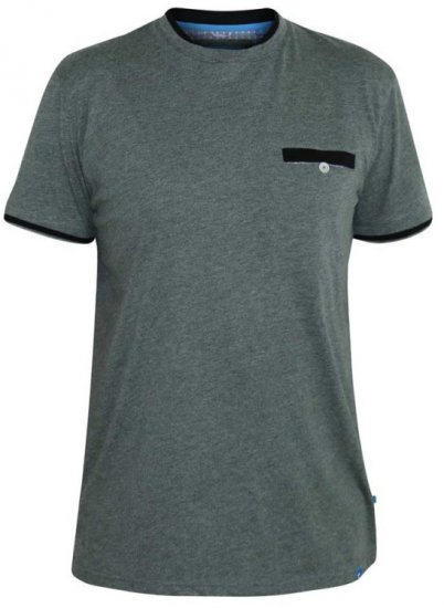 D555 Nelly T-shirt Khaki - T-shirts - T-shirts i store størrelser - 2XL-14XL