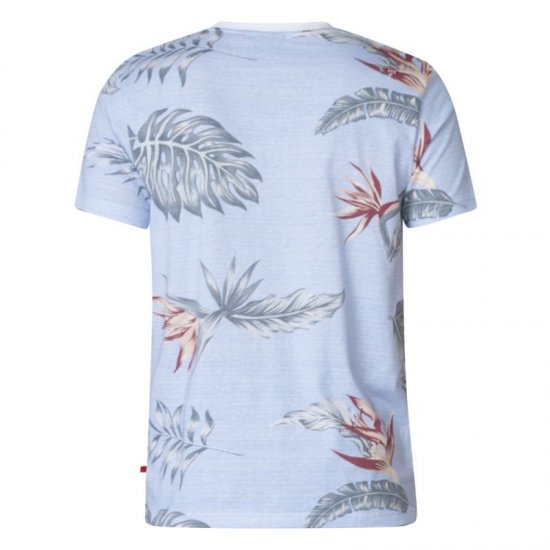 D555 Rufus T-shirt Blue - T-shirts - T-shirts i store størrelser - 2XL-14XL