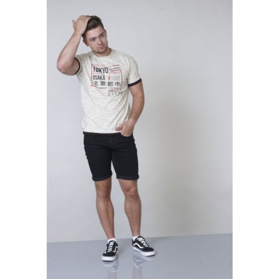 D555 Merlin T-shirt Grey - T-shirts - T-shirts i store størrelser - 2XL-14XL