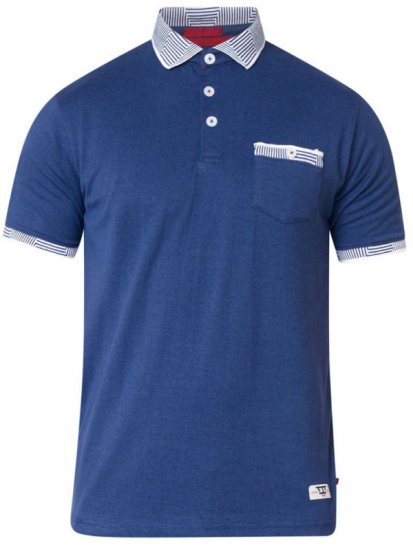 D555 George Polo Navy - Polotrøjer - Polotrøjer 2XL-8XL