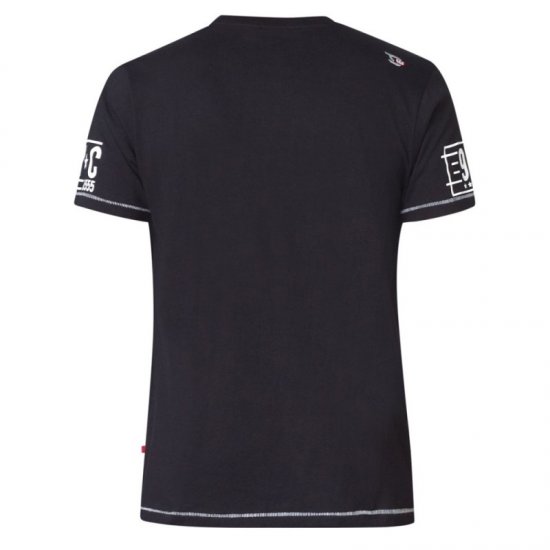 D555 Ethan T-shirt Black - T-shirts - T-shirts i store størrelser - 2XL-14XL