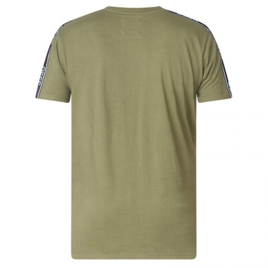 D555 Kambria Couture T-shirt Khaki - T-shirts - T-shirts i store størrelser - 2XL-14XL