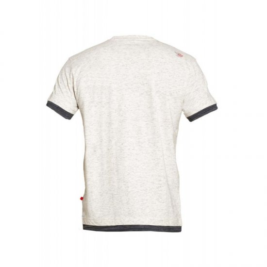 D555 Maiden T-shirt Off White - T-shirts - T-shirts i store størrelser - 2XL-14XL