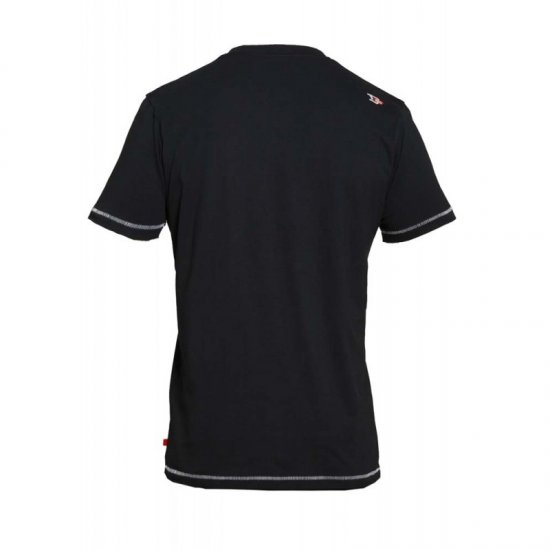 D555 Seattle T-shirt Black - T-shirts - T-shirts i store størrelser - 2XL-14XL